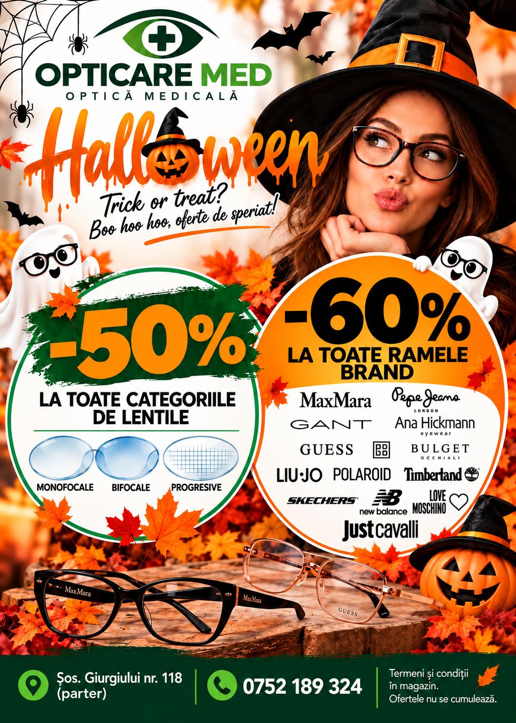 Ofertă Opticare Med — rame și lentile